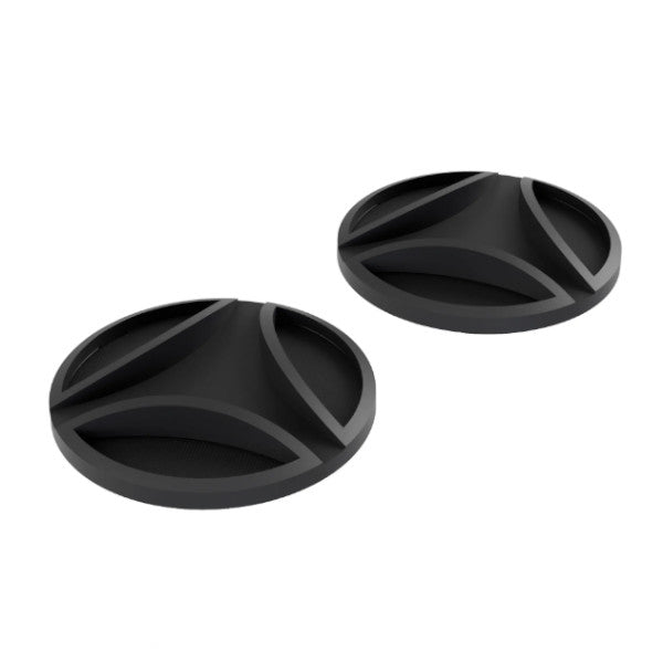MOMO Design Viti Placche Laterali Logate In Termoplastica Nera Ricambio Nuovo Casco FGTR E2206