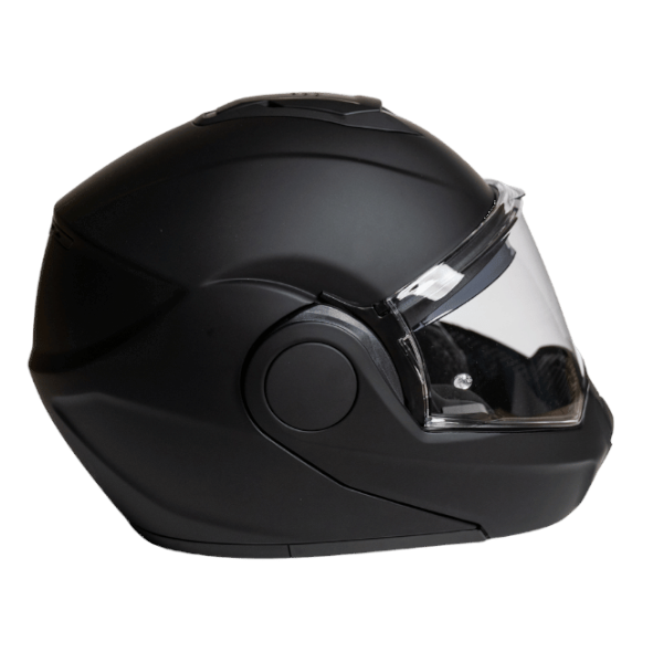 MPH Casco Convertibile ARTRA FLIP-BACK Moto E Scooter Nero Con PINLOCK
