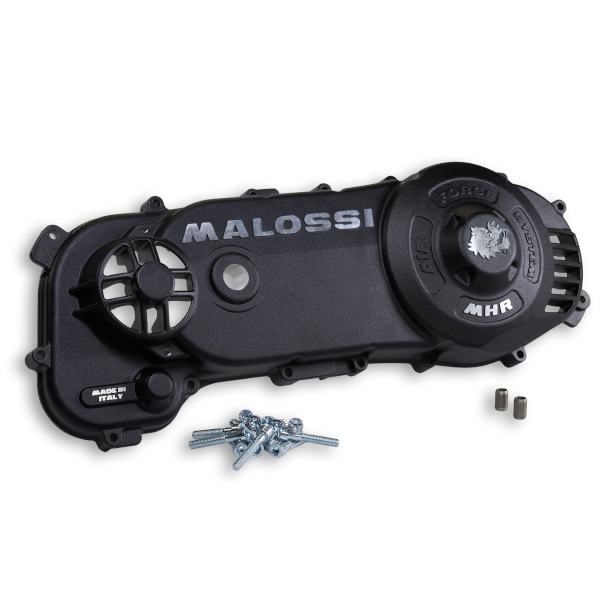 Malossi Air Force Coperchio Completo di Bulloneria Per Carter Piaggio NRG - FLY - TYPHOON - VESPA - Aprilia SR - Derbi GP1 - Gilera STALKER - RUNNER