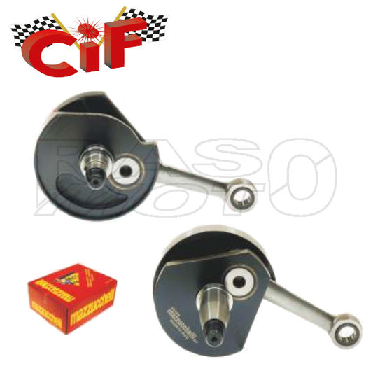 Mazzucchelli Crankshaft Advance Cone 20mm Polished Connecting Rod Piaggio VESPA PK 50 XL - HP - RUSH - FL2 - APE TM 50 - APE 50 TL 5164