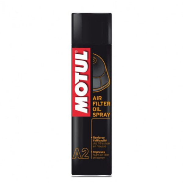 Motul MC Care A2 Luftfilteröl Spray Roller Motorrad Luftfilter 400 ml