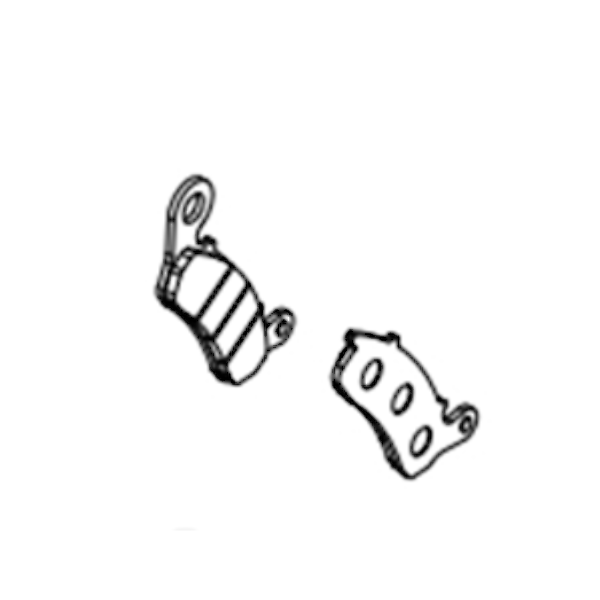NIU Pastiglie Freno Anteriori Brake Pad Scooter FQi Ricambio Originale 70106008