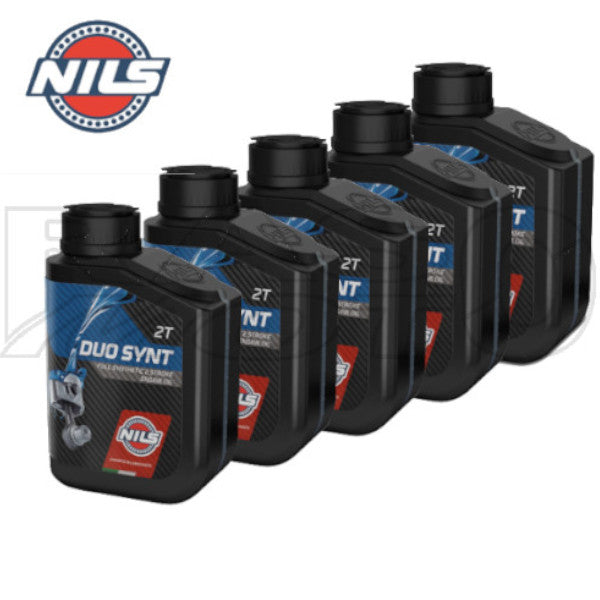 Nils Duo Synt 2T Engine Oil Mix Scooter and Motorcycle Full Synthetic 5LT