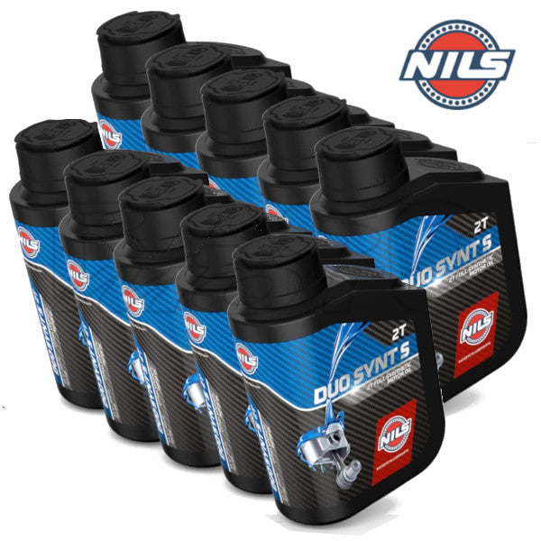 Nils Duo Synt 2T Engine Oil Mixture ex Duo Synt S Scooter and Motorcycle Full Synthetic 1LT