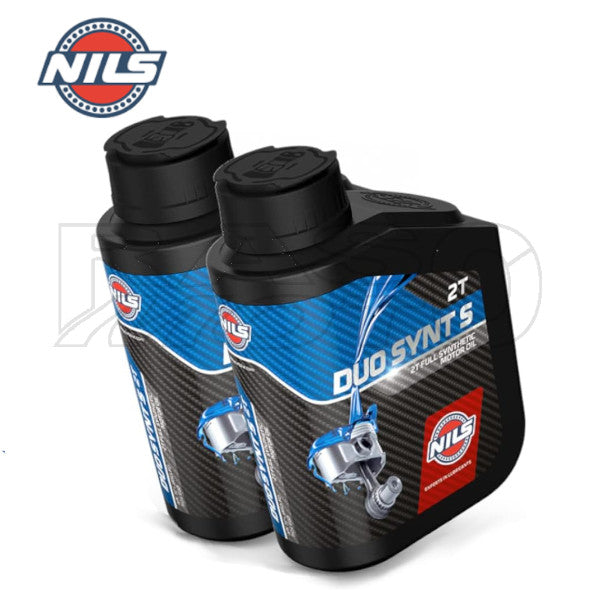 Nils Duo Synt 2T Engine Oil Mixture ex Duo Synt S Scooter and Motorcycle Full Synthetic 1LT