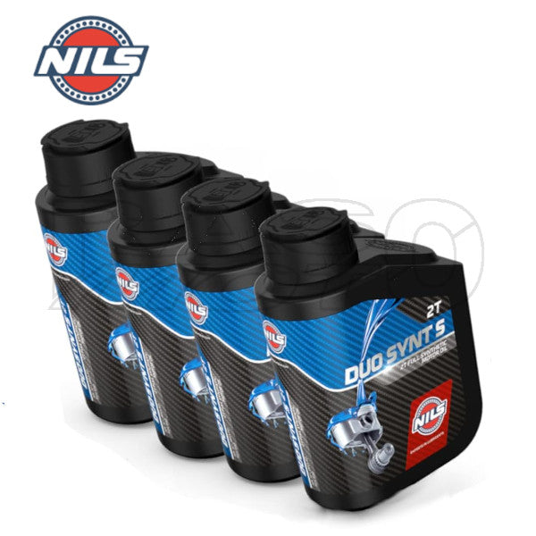Nils Duo Synt 2T Engine Oil Mixture ex Duo Synt S Scooter and Motorcycle Full Synthetic 1LT