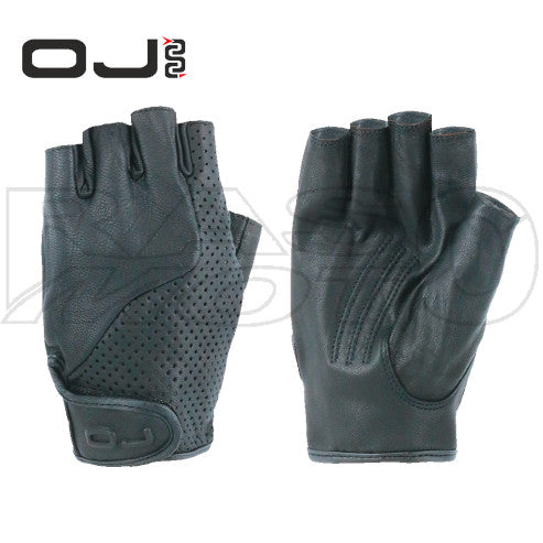 OJ Fresh Summer Leather Motorcycle Gloves
