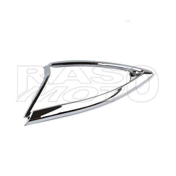 Piaggio 6414825 Cornice Cromata Freccia Indicatore Anteriore Destro Piaggio LIBERTY 50-125-150 Ricambio Originale