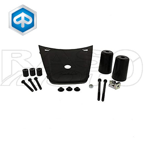 Piaggio Kit Bauletto 37Lt Nero Opaco Con Schienale + Kit Supporto MEDLEY 125-150 Ricambio Originale