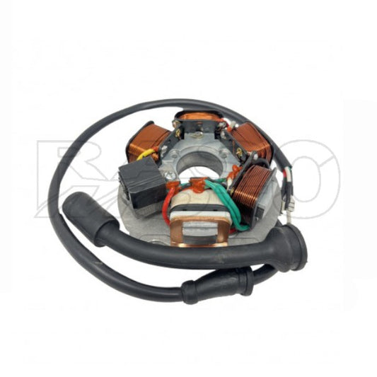 Piaggio Stator Flywheel Coil Support APE 50 FL - FL3 Europa - RST MIX Original Spare Part 497651