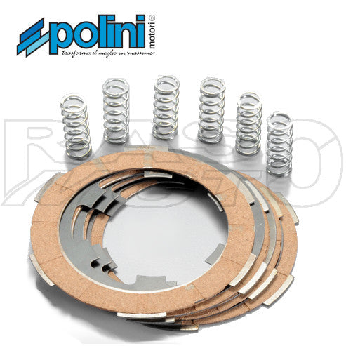 Polini Clutch Discs Set 4 Discs Piaggio VESPA 50 HP - FL2 - 125 FL - APE 50 FL - FL2 - FL3 - RST