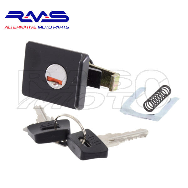 RMS Serratura Bauletto 2 Chiavi 1 Serratura Piaggio VESPA PK XL - N - PX - PXE - T5 121790180