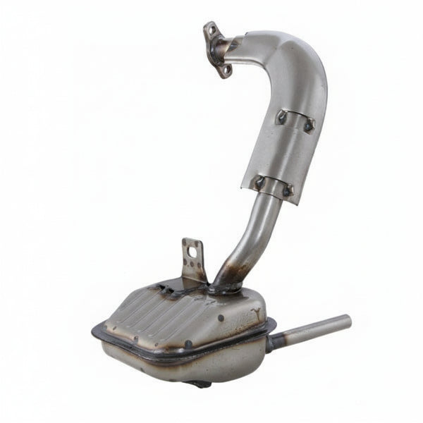 SITO 0208 Marmitta Scarico Piaggio VESPA 50 SPECIAL - L - N -R - S - 125 PRIMAVERA - ET3 Transparent Finish