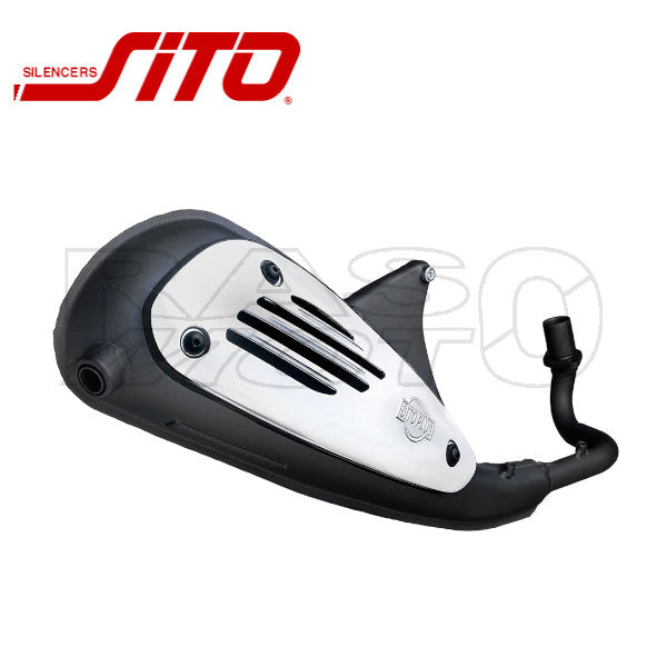 SITOPLUS 0264 Exhaust Muffler Piaggio VESPA 50 ET2 - LX - S - SPRINT - Aprilia MOJITO - HABANA