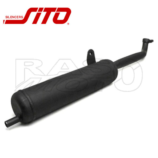 SITO Marmitta Scarico Piaggio SI - KS - FL2 - BOSS round shape Tipo Originale