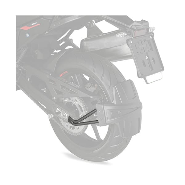 Parafango Posteriore Benelli TRK 702 Givi Paraspruzzi Aggiuntivo + Kit Attacco Specifico Per Benelli TRK 702 - TRK 702X