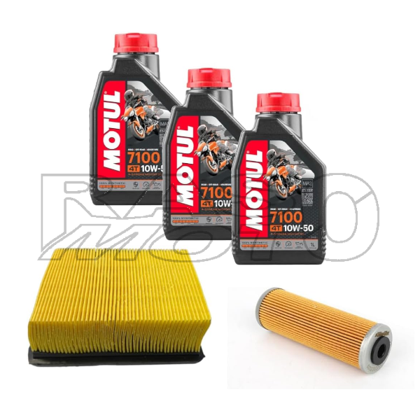 CFMoto 800 MT Service Kit Air Filter + Oil Filter + 3lt Motul 7100 10W50 Oil