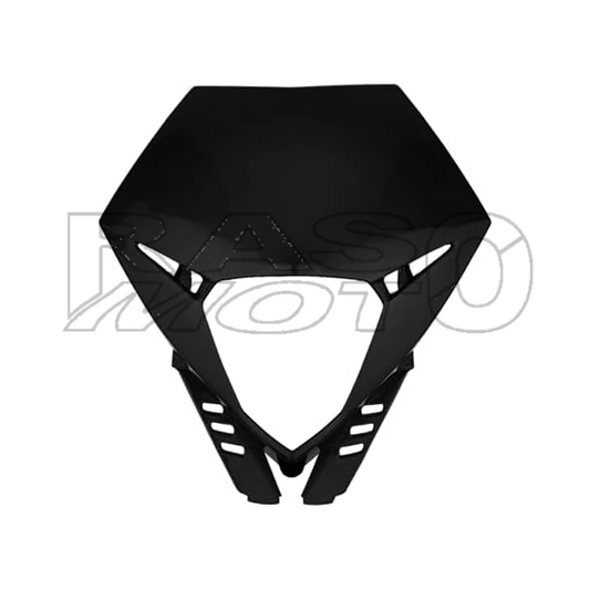 Beta Front Mask Black MOTARD RR 50 Original Spare Part 014.43.040.10.52