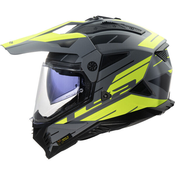 LS2 Casco Adventure PIONEER II MX702 Doppia Visiera Moto