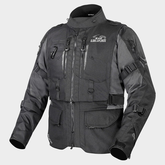LS2 Giacca Jacket BREAKOUT MAN Uomo Scooter e Moto Adventure Impermeabile e Traspirante