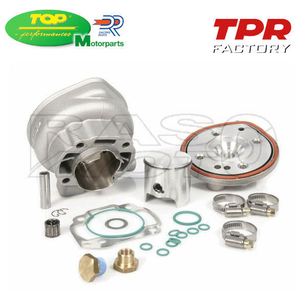 9921560 Top Performance Gruppo Termico TPR 70cc 47,6 Alluminio Scooter Liquido H2O Piaggio NRG POWR - ZIP - NTT - Gilera RUNNR - Aprilia SR - Derbi GP1