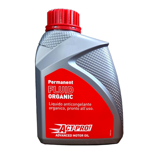 ACT-PRO! Permanent Fluid Organic Liquido Refrigerante Anticongelante 1L Originale CF MOTO - KYMCO - VOGE