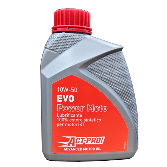 Act-Pro! EVO Power Olio Motore 10W-50 100% Estere Sintetico Originale 1Lt CF MOTO - VOGE - KYMCO