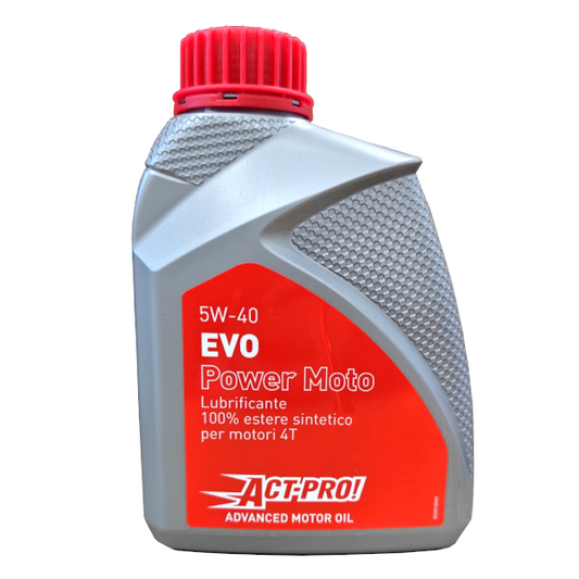 Act-Pro! EVO Power Olio Motore 5W-40 100% Estere Sintetico Originale 1Lt CF MOTO - VOGE - KYMCO