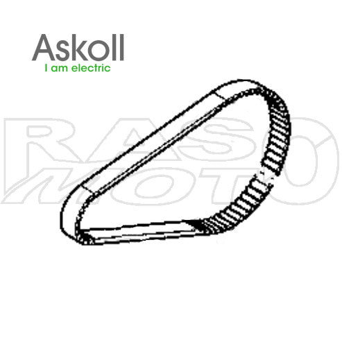 Askoll 7V0049 Cinghia Secondaria ES1 - ES2 - ESPRO Ricambio Originale