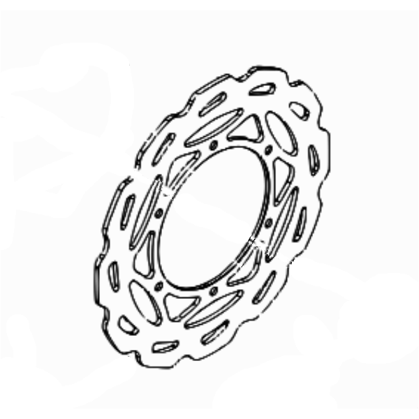 Beta Disco Freno Posteriore Ruota In Lega MOTARD TRACK Ricambio Originale 13.39417.000