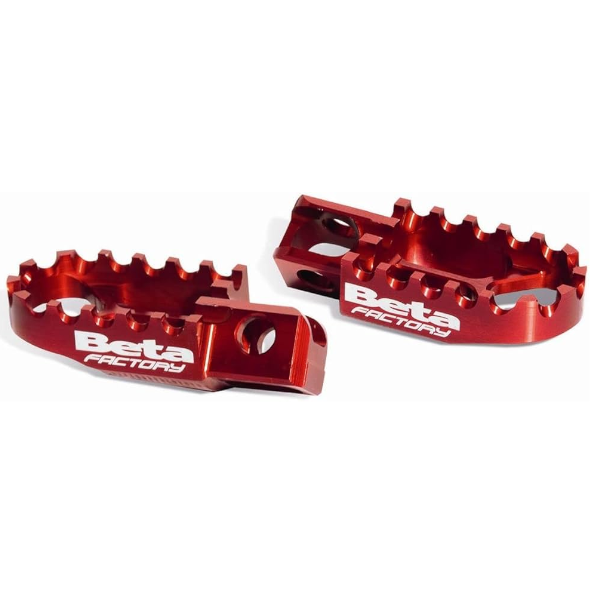 Beta Red Fußrasten-Kit RR ENDURO - MOTARD - TRIAL Originalersatzteil 007.46.018.82.53 