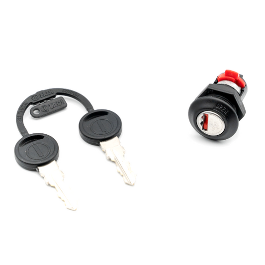 Beta White Tür + Schloss und Schlüssel ENDURO RR 50 2T RACING 2018 Originalersatzteil 021.43.001.10.51+021.40.041.82.00