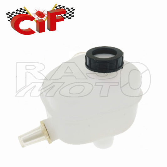 Cif 15402 Serbatoio Olio Miscelatore Completo Di Bicchierino Spia Livello + Ghiera Piaggio VESPA PX 125-150-200  -PX 30 ANNI - PXE ARCOBALENO - 125 T5