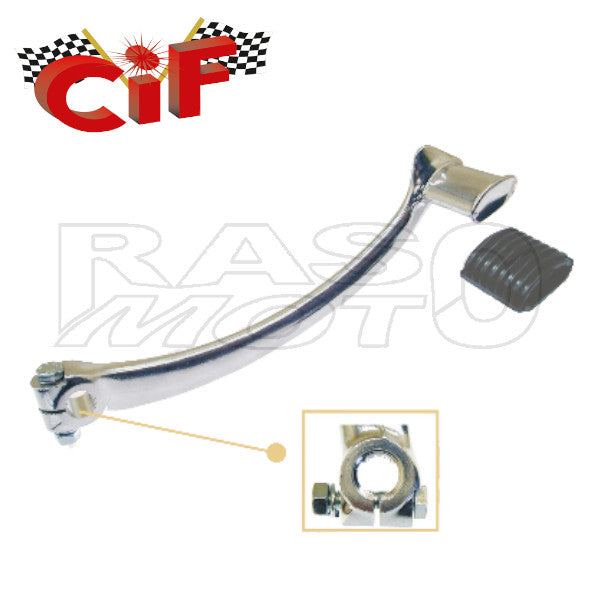 Cif 5108 Pedale Avviamento Lucido Innesto a 5 Righe Piaggio  VESPA 125 - 150 - GL - SUPER - SPRINTDal 1959