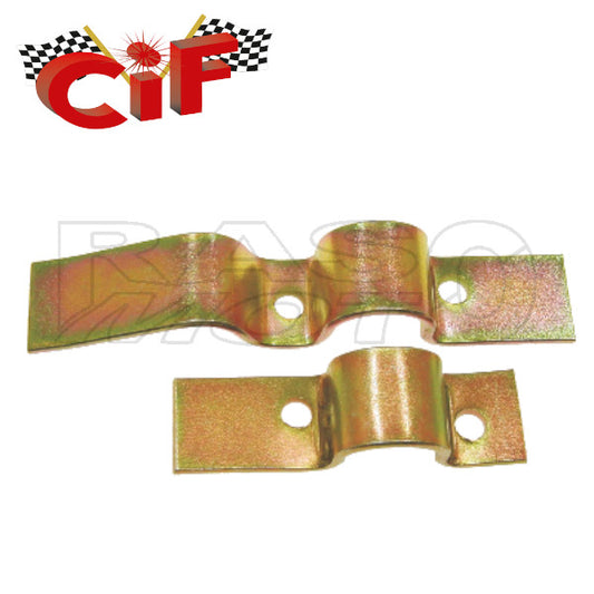 Cif 5504-A Coppia Piastrine Fissa Cavalletto 22mm Piaggio VESPA PX PE - PX PE ARCOBALENO - 125 T5