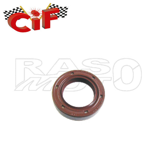 Cif 5937-V Paraolio 19x30x6.5 RPV VITON Marrone Doppio Labbro Lato Frizione Scooter 50 Piaggio LIBERTY - VESPA ET2 - ET4 - LX - ZIP - FREE - NRG - DIESIS - Gilera STALKER - RUNNER - TYPHOON - DNA