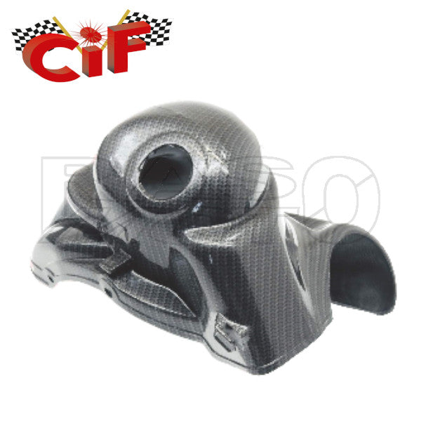 Cif 8164-CARB Cuffia Raffreddamento Cilindro Carbon Look Piaggio VESPA 50 - PK 50 - PK 50 XL  - 50 FL  - RUSH - N