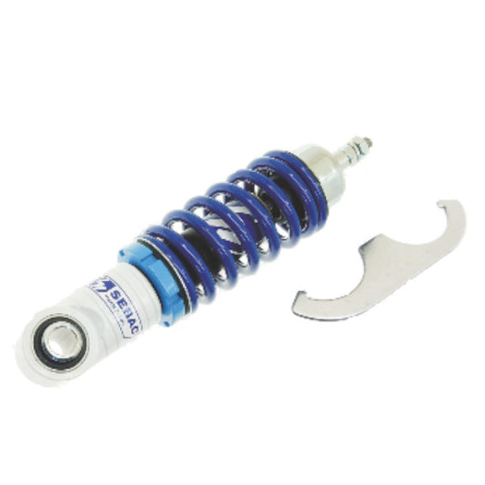 Cif Ammortizzatore Anteriore SEBAC HI TECH Blu/Bianco Registrabile Piaggio VESPA 50 - 90 -125 PRIMAVERA - ET3 - PK 50 - PK 50 XL  6301-HTB