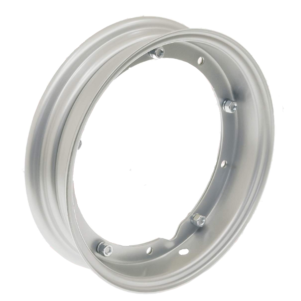Cif Cerchio Ruota 278mm In Lamiera Grigio Metallizzato Piaggio VESPA 50 - SPECIAL - 125 PRIMAVERA - ET3 - PK - PX - VESPA RALLY 180 - 200 10190