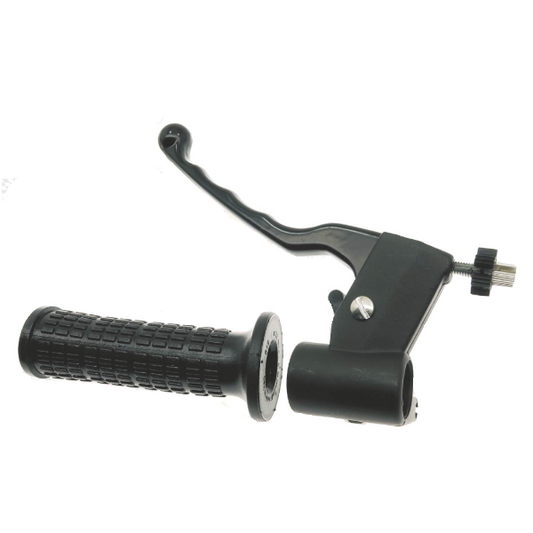 Cif Comando Sinistro Freno Alluminio Nera  e Alzavalvole Piaggio CIAO - SI 50 229004