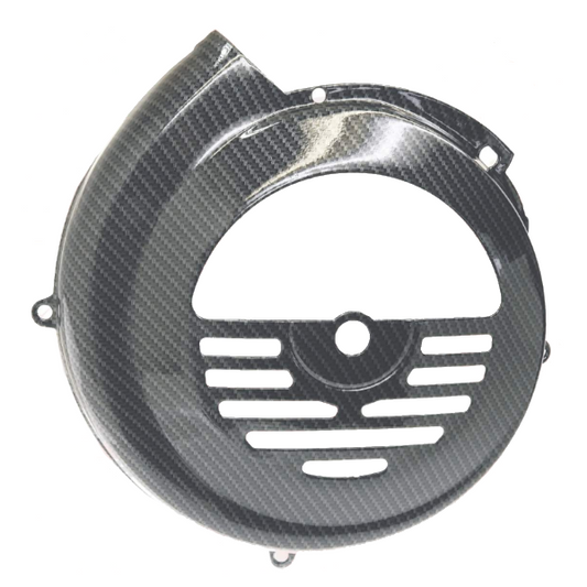 Cif 5093-CARB Carbon Look Eisen Lüfterabdeckung Piaggio VESPA 50 - 90 - 125 PRIMAVERA ET3
