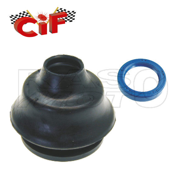 Cif Cuffia Semiasse + Paraolio 27x37x7 Mozzo Ruota Posteriore Piaggio APE 50 - APE 250