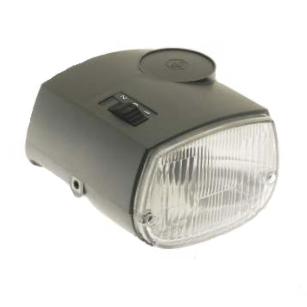 Cif 1581 Complete Front Light Black Piaggio CIAO P - PV - PX - PXV