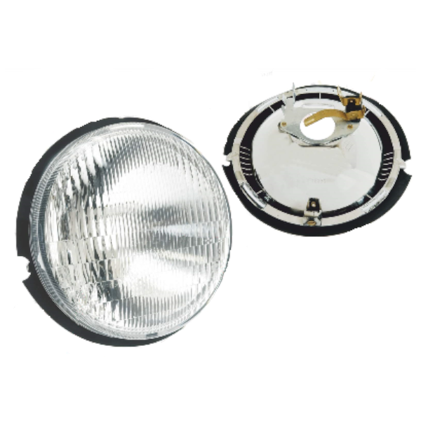 Cif Faro Fanale Gruppo Ottico Originale SIEM 135mm Con Porta Lampada Piaggio VESPA PK 50 - PK 50 XL - PK 50S - RUSH - 50 N  1712-OR