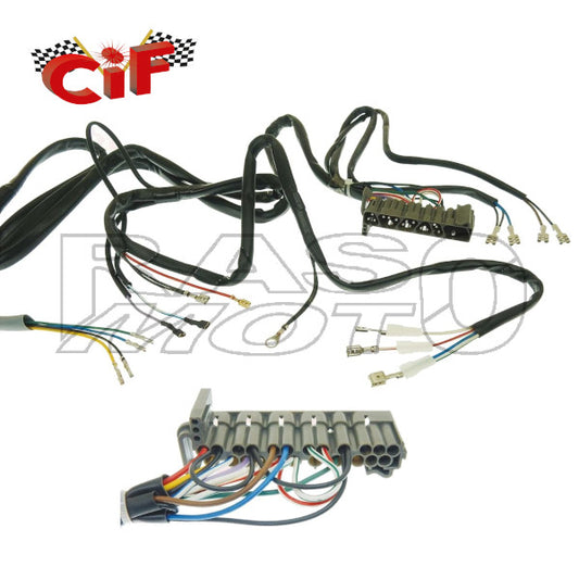 Cif Impianto Elettrico Con Connettori Piaggio VESPA PK 50 - PK 50 S Con Frecce