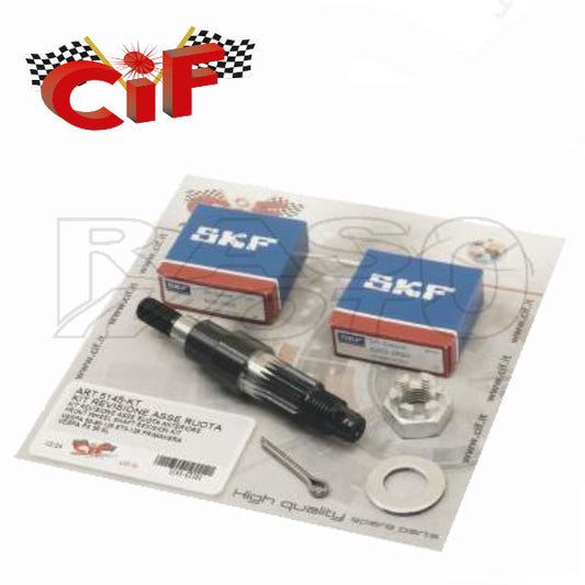 Cif Kit Revisione Asse Ruota Anteriore Piaggio VESPA 50 SPECIAL - 90 - 125 PRIMAVERA - PRIMAVERA  ET3 - PK 50 - PK 50 XL   5145-KT