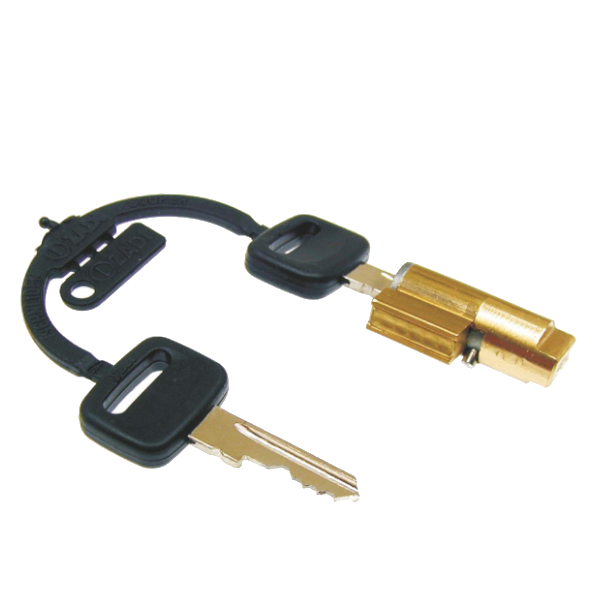 Cif 5647 Lenkschloss, Schloss und Schlüssel-Set, kurzes Modell, dicke Führung 6 mm, Piaggio CIAO – CIAO PX – SI' – BRAVO – BOXER