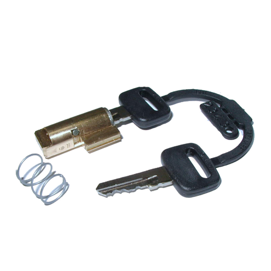 Cif 5643 Lenkschloss, Schloss und Schlüssel-Set, kurzes Modell, dünne Führung 4 mm, Piaggio Piaggio VESPA 50R – SS – SPECIAL – 90 SS – 125 PRIMAVERA – SUPER – SPRINT – CIAO SPECIAL LC – SC – BOXER – BRAVO