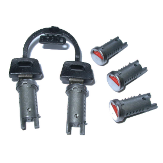 Cif Kit Serrature 5 Cilindretti Serratura + 2 Chiavi Piaggio VESPA PK - PK XL - PX - T5 - PXE - COSA - Scooter NRG - SFERA - NTT - FREE - Gilera STORM - TYPHOON - EASY MOVING   6210-5 - 179292