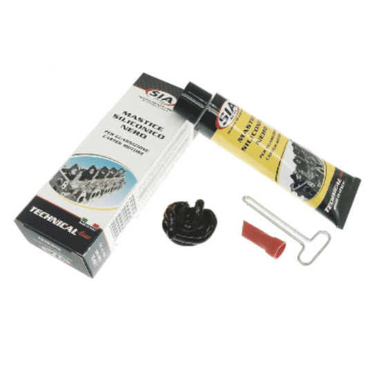 Cif 2063 High Temperature Black Mastic For Engine Gaskets Scooter And Motorcycle 75 ML